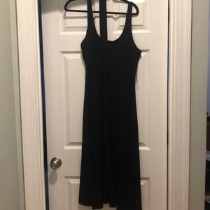 Good American belted flair dress